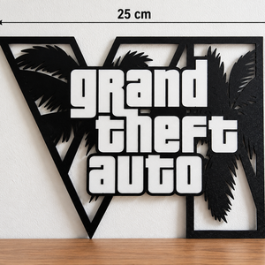 GTA VI falidekoráció - otthon & életmód - dekoráció - kép & falikép - 3d képek - Meska.hu