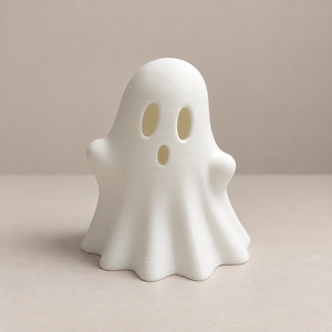 Világító kis szellem � Halloween dekoráció - otthon & életmód - dekoráció - halloween - halloweeni asztaldísz - Meska.hu