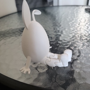 3D nyomtatott nyuszi figura � polcdísz - otthon & életmód - dekoráció - asztal és polc dekoráció - asztaldísz - Meska.hu