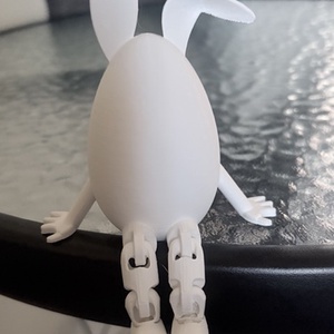 3D nyomtatott nyuszi figura � polcdísz - otthon & életmód - dekoráció - asztal és polc dekoráció - asztaldísz - Meska.hu