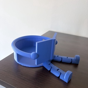 3D nyomtatott WC papír tartó � vicces, lógó lábas design - otthon & életmód - fürdőszoba - fürdőszobai dekoráció - Meska.hu