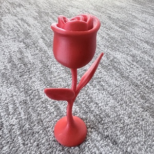 3D nyomtatott dekor rózsa � láva piros ?, Otthon & Életmód, Dekoráció, Asztal és polc dekoráció, Asztaldísz, Mindenmás, MESKA