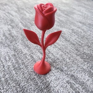 3D nyomtatott dekor rózsa � láva piros  - otthon & életmód - dekoráció - asztal és polc dekoráció - asztaldísz - Meska.hu