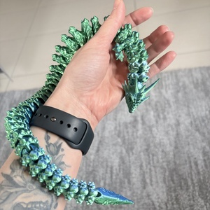 Nagy méretű 40 cm-es hajlítható sárkány - Meska.hu