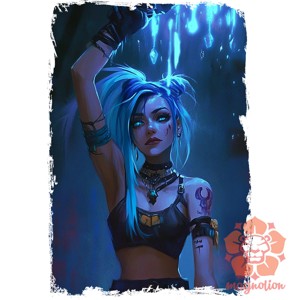 Jinx ellenállás v10 - ruha & divat - női ruha - póló, felső - Meska.hu