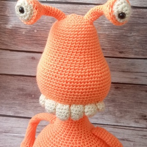 Horgolt szörnyecske - játék & sport - plüssállat & játékfigura - szörnyike - Meska.hu