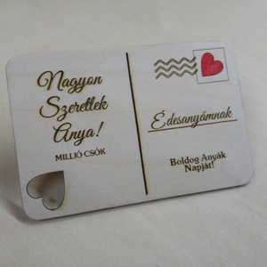 Anyák napi üdvözlő kártya - otthon & életmód - papír, írószer - Meska.hu