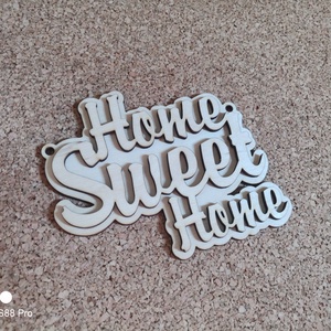 Édes otthon ajtódísz, akasztó - otthon & életmód - dekoráció - ajtó- és ablak dekoráció - ajtódísz & kopogtató - Meska.hu