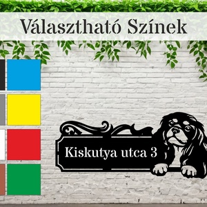 Házszám tábla - PL23 - Kutya - otthon & életmód - ház & kert - házszám - Meska.hu