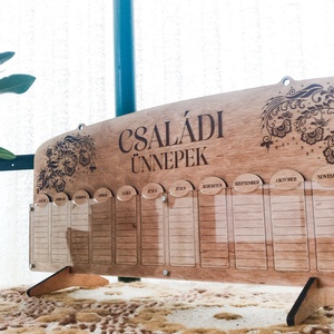 Családi öröknaptár - Új generációs - CN2 - otthon & életmód - dekoráció - fali és függő dekoráció - falinaptár & öröknaptár - Meska.hu