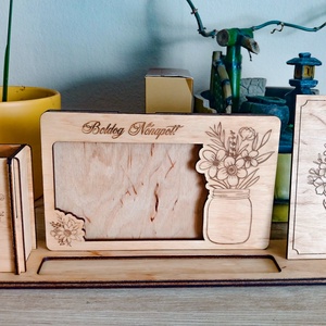 Asztali rendező hölgyeknek - nőnap, anyák napja - otthon & életmód - tárolás & rendszerezés - íróasztali tároló - Meska.hu