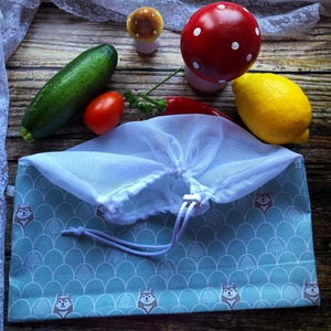 Farkasos öko zsák, Táska & Tok, Bevásárlás & Shopper táska, Kenyeres zsák, Varrás, MESKA