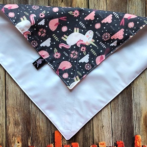 RENDELHETŐ!    Unikornis öko szendvics csomagoló-textil szalvéta  PUL belsővel - táska & tok - uzsonna- & ebéd tartó - szendvics csomagoló - Meska.hu