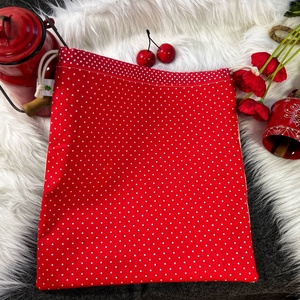 Kenyeres zsák-Pipacsos hímzett- öko zsák-vastag erős anyagból - táska & tok - bevásárlás & shopper táska - kenyeres zsák - Meska.hu