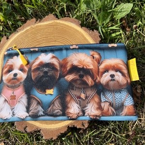 Bichon -Kutyás tolltartó-neszesszer - Meska.hu