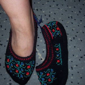 Sváb Pacsker Tutyi, Ruha & Divat, Cipő & Papucs, Mamusz & Házicipő, Kötés, MESKA