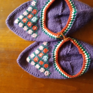 Sváb pacsker tutyi, Ruha & Divat, Cipő & Papucs, Mamusz & Házicipő, Kötés, MESKA