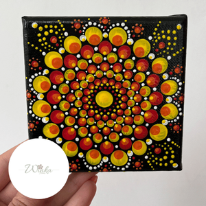 Erősítő mandala - Meska.hu