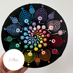 Rainbow mandala - Meska.hu