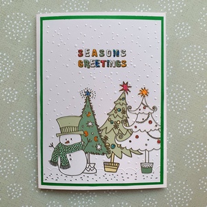 Seasons Greetings karácsonyi üdvözlőlap szett  10 ünnepi képeslap borítékkal, hópelyhes és elegáns kivitelben, Karácsony, Karácsonyi ajándékozás, Karácsonyi képeslap, üdvözlőlap, ajándékkísérő, , MESKA