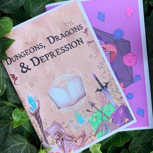 Dungeons and Dragons karakter napló - Meska.hu