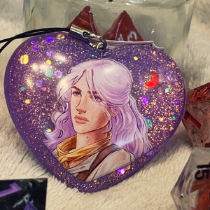Critical Role C3 kulcstartók - táska & tok - kulcstartó & táskadísz - kulcstartó - Meska.hu