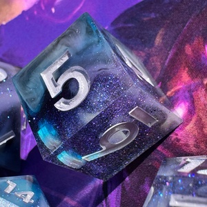 [Galactic II] - 7 darabos kocka készlet - játék & sport - táblajáték és kártyajáték - társasjátékok - Meska.hu