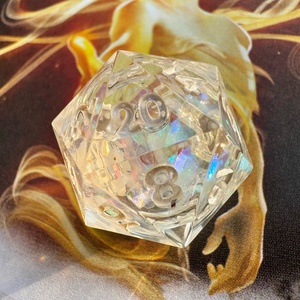 [Havasi Gyopár] - Single Liquid Core D20 - játék & sport - táblajáték és kártyajáték - társasjátékok - Meska.hu