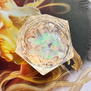 [Havasi Gyopár] - Single Liquid Core D20 - játék & sport - táblajáték és kártyajáték - társasjátékok - Meska.hu