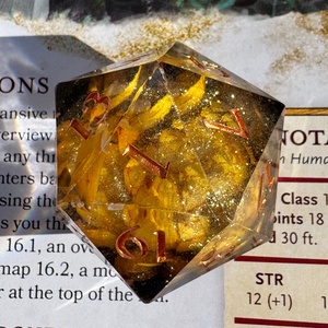 [Everpetal] - 35mm d20 single kocka - játék & sport - táblajáték és kártyajáték - társasjátékok - Meska.hu
