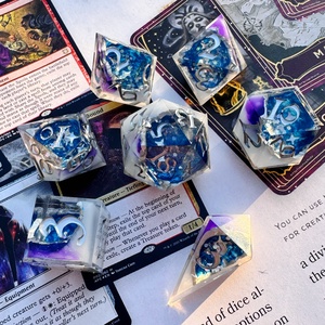 [Lightborn Geode] - 7 darabos kocka készlet , Játék & Sport, Táblajáték és Kártyajáték, Társasjátékok, Mindenmás, MESKA
