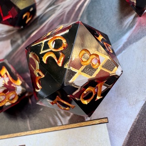 [Bloody Gamble] - 7 darabos kocka készlet , Játék & Sport, Táblajáték és Kártyajáték, Társasjátékok, Mindenmás, MESKA