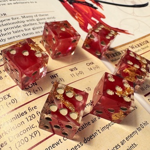 [Blood Legion ] - 7 darabos kocka készlet  - Meska.hu