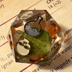 [Lucky Charm] - Death Save d20 - Meska.hu