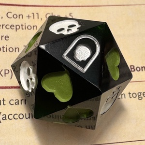 [False Life] - Death Save d20 - játék & sport - táblajáték és kártyajáték - társasjátékok - Meska.hu