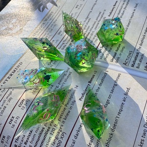 [Emerald Shards]  - szilánk kocka készlet , Játék & Sport, Táblajáték és Kártyajáték, Társasjátékok, Mindenmás, MESKA