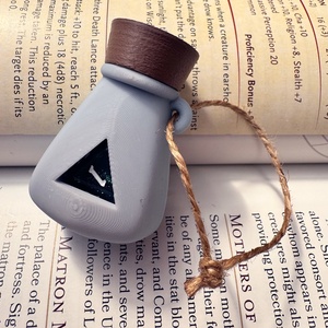 [Potion] - D20 tartó charm - táska & tok - kulcstartó & táskadísz - kulcstartó - Meska.hu