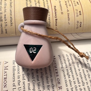 [Potion] - D20 tartó charm, Táska & Tok, Kulcstartó & Táskadísz, Kulcstartó, Mindenmás, MESKA