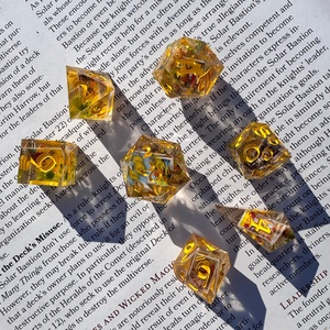 [Witchy Visions] -  7 darabos kocka készlet  - játék & sport - táblajáték és kártyajáték - társasjátékok - Meska.hu