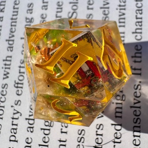 [Witchy Visions] -  7 darabos kocka készlet  - játék & sport - táblajáték és kártyajáték - társasjátékok - Meska.hu