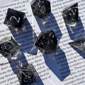 [Cosmic Cradle] -  7 darabos kocka készlet  - játék & sport - táblajáték és kártyajáték - társasjátékok - Meska.hu