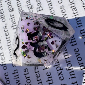 [Chromatic Confetti]  - witchy kocka készlet  - játék & sport - táblajáték és kártyajáték - társasjátékok - Meska.hu