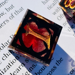 [Cathedral II.] - 7 darabos kocka készlet  - Meska.hu