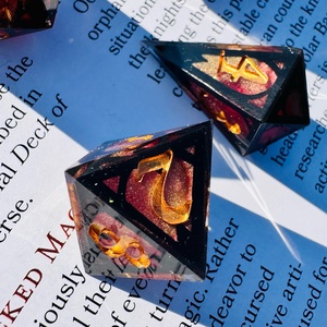 [Cathedral II.] - 7 darabos kocka készlet  - játék & sport - táblajáték és kártyajáték - társasjátékok - Meska.hu