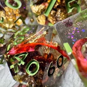 [Druidcraft] - 7 darabos kocka készlet  - játék & sport - táblajáték és kártyajáték - társasjátékok - Meska.hu