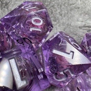 [Witch Blood] - 7 darabos liquid core kocka készlet  - játék & sport - táblajáték és kártyajáték - társasjátékok - Meska.hu