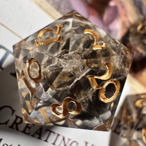 [Obsidian Dragon] - 7 darabos kocka készlet  - Meska.hu