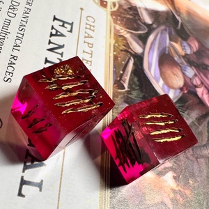 [Crimson Assassin] -  d6 pár, Játék & Sport, Táblajáték és Kártyajáték, Társasjátékok, Dobókocka, Mindenmás, MESKA