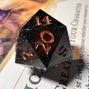 [Blood Moon] - Single D20 - játék & sport - táblajáték és kártyajáték - társasjátékok - dobókocka - Meska.hu