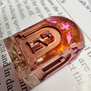 [Floral Curse] - Single D4 - játék & sport - táblajáték és kártyajáték - társasjátékok - dobókocka - Meska.hu